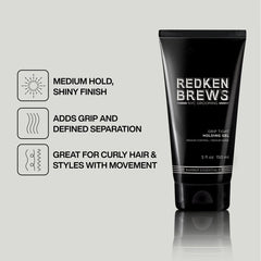 Men's Wash & Style Set with Holding Gel