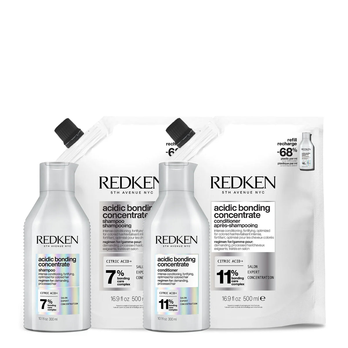 Acidic Bonding Concentrate Refill Bundle
