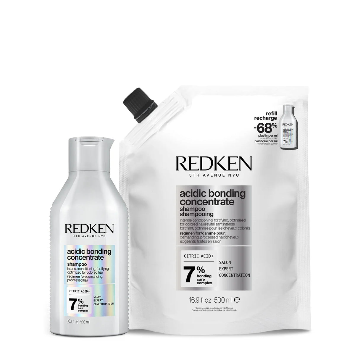Acidic Bonding Concentrate Shampoo & Refill Duo