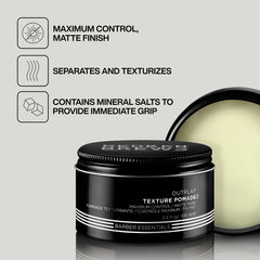 Men's Wash & Style Set with Texture Pomade